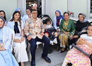 Penuh Haru, Anak Disabilitas Istanbul Sambut Delegasi Indonesia