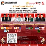 Sah, KPU Tetapkan Pilgub Kalteng Diikuti 4 Kandidat WhatsApp Image 2024-09-22 at 18.09.10