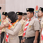 Pengurus Kwarcab Pramuka Barito Selatan Dilantik, Wujudkan Semangat Kebersamaan dan Pengabdian pramuka 1