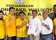 Siap Dampingi Fairid, Putra Pahandut Falery Tuwan Daftar Bacalon Wakil Walikota ke DPD Golkar Palangkaraya 