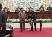 DPRD dan Pemprov Kalteng Sepakati 4 Raperda Jadi Perda