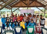 Meningkatkan Nilai Ekonomis Terong Ungu, TIM PKM Prodi Kimia MIPA UPR Berikan Pelatihan Pembuatan ‘Dorong Takzi’ di Bukit Batu