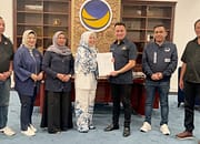 Maju di Pilkada Kobar, Hj Nurhidayah dan Suyanto Terima Rekom dari NasDem