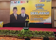 Diusung 5 Partai Politik, Pasangan Abdul Razak – Sri Suwanto Lakukan Deklarasi Pasangan Calon Gubernur dan Wakil Gubernur Kalteng