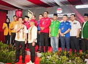 Diusung Koalisi Besar, Pasangan Nadalsyah – SHD Resmi Mendaftar ke KPU Kalteng 