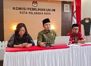 Tindaklanjuti Putusan MK, Syarat Minimal Paslon Walikota dan Wakil Walikota Palangkaraya 16.055 Suara Sah