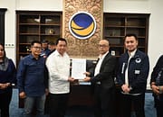 Kaspinor-Jondi Iskandar Siap Berkontestasi di Pilkada Sukamara Setelah Terima BKWK dari Partai Nasdem