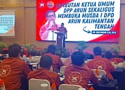 Tegak Lurus Mengawal Indonesia Emas, DPD ARUN Kalteng Pertama Kalinya Gelar Musda