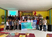 Gerakan Swasembada Pakan, Kolaborasi Tim Dosen FMIPA dan FEB UPR Berikan Edukasi Pembuatan Pakan Ikan Ekonomis di Desa Tuwung