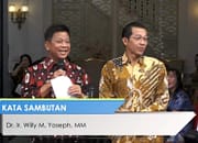 Usai Mendaftar di KPU Kalteng, Willy-Habib Gelar Ibadah Ucapan Syukur
