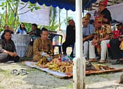 Dukungan untuk Willy-Habib Terus Mengalir, Warga Pahandut Gelar Acara Ritual ‘Bahajat Eka Pasah Patahu’