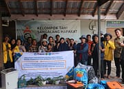 Pengabdian Kepada Masyarakat, Dosen UPR Implementasikan Pertanian Balur Apung di Desa Tanjung Sangalang