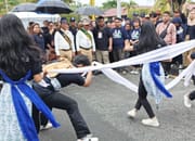 Kehadiran Willy – Habib di KPU Kalteng Disambut Antusias Tim Pemenangan Simpatisan dan Relawan
