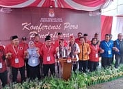 Paslon Taty-Joni Daftar ke KPU Pulpis di Hari Ketiga Pendaftaran
