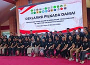 Perguruan Tinggi se-Kalteng Kompak Lakukan Deklarasi Pilkada Damai