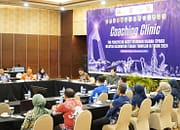 Pemantauan dan Evaluasi Program Kerja, OJK Kalteng Gelar Coaching Clinic TPAKD TW III-2024