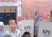 Agustiar Sabran Kalah di Tempatnya Mencoblos di TPS 38 Jekan Raya 
