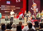 Meski Tak Dihadiri Cawagub 02, Debat Publik Kedua Pilgub Kalteng Berlangsung Sukses