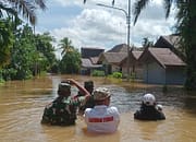 Banjir Musiman Rendam Desa Mirah Kalanaman, 217 KK Terdampak