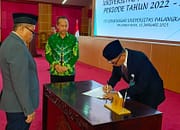 UPR Lantik Wakil Rektor Baru, Perkuat Langkah Menuju PTNBH dan Pembangunan Kalimantan Tengah