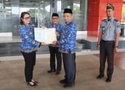 Bantu Kelancaran Mobilitas BPN dan BPS Katingan, Pemkab Serahkan Pinjam Pakai Aset Kendaraan