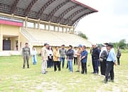 Gubernur Agustiar Sabran Tinjau Sport Center Hanau untuk Percepat Pembangunan Infrastruktur Olahraga