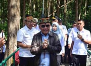 Restocking Ikan Bapuyu di Danau Tahai Tingkatkan Ketahanan Pangan