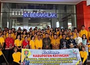 Wabup Katingan Lepas Kontingen untuk FBIM 2025, Sampaikan Pesan Ini
