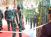 Letjen Tandyo Apresiasi Sambutan Adat Masyarakat Dayak