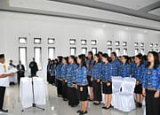 Ratusan Pejabat Fungsional Barsel Resmi Dilantik