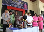 Kapolda Kalteng Tinjau Kesiapsiagaan Polres Barito Selatan