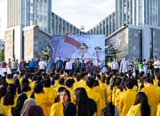 Ribuan Mahasiswa UPR Siap Mengabdi di Desa-Desa Kalteng