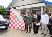 Bupati Eddy Launching Penyaluran Cadangan Pangan Pemerintah