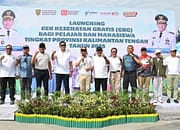 Gubernur Kalteng Luncurkan Cek Kesehatan Gratis dan Gelar Lomba Tradisional Sambut HUT RI ke-80
