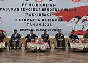 48 Pelajar Katingan Resmi Dikukuhkan Jadi Paskibraka 2025
