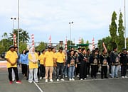 Bupati Cup 2025 Barsel Resmi Dibuka di Lapangan Iring Witu