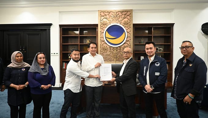 Siap Berkontestasi di Pilkada Bartim, Pasangan Muhammad Yamin dan Adi Mula Nakalelo Terima Rekom dari Partai NasDem