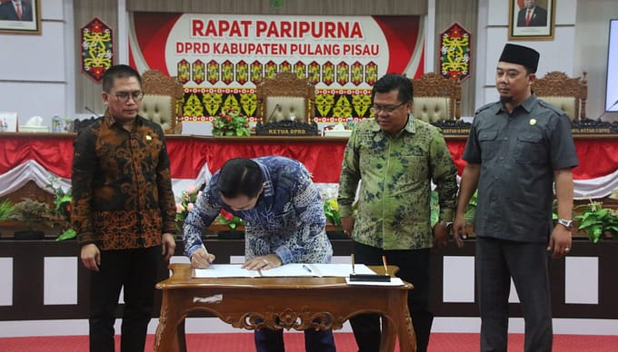 Bahas Beberapa Agenda, DPRD Pulang Pisau Gelar Rapat Gabungan Bersama Eksekutif
