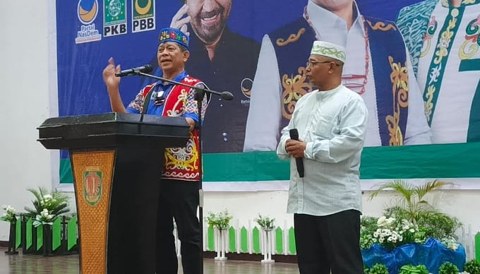 700 Kursi Terisi Full, Dukungan Warga Katingan untuk Memenangkan Willy-Habib Terus Bertambah 