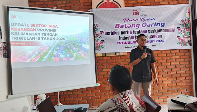 OJK Kalteng Sebut Media sebagai Mitra Strategis dalam Mengedukasi dan Menyebarluaskan Informasi Literasi Sektor Jasa Keuangan 