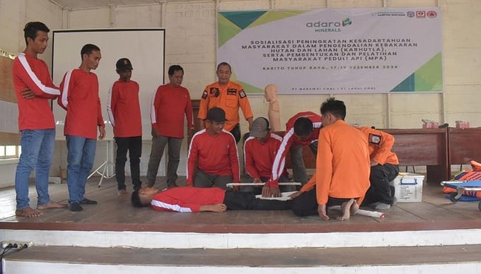 Adaro Minerals Indonesia Fokus Tingkatkan Peran Masyarakat Tangani Karhutla