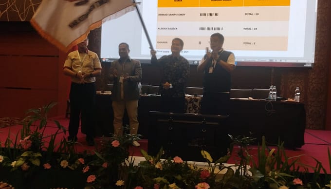Alexius Esliter Terpilih Pimpin KONI Kotim Empat Tahun ke Depan