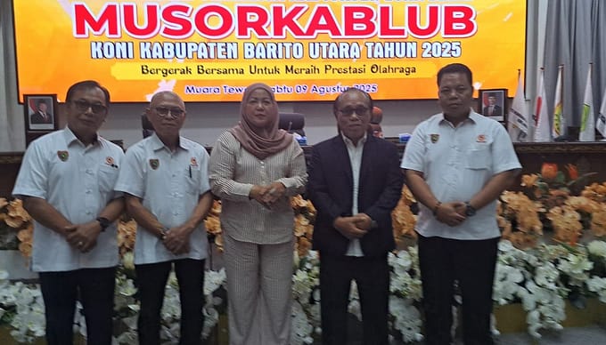 KONI Barito Utara Pilih Henny Rosgianty Pimpin Periode Baru