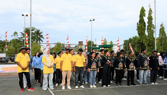 Bupati Cup 2025 Barsel Resmi Dibuka di Lapangan Iring Witu