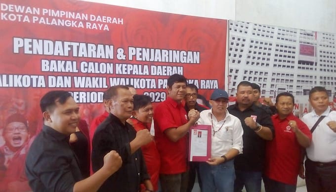 Daftar ke PSI, Prof. Andrie Elia Embang Semakin Siap Bersaing di Pilkada Kota Palangkaraya 