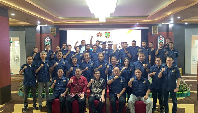 Terpilih Secara Aklamasi, Muhammad Zainal Resmi Dilantik Menjadi Ketua PWI Kalteng periode 2024-2029