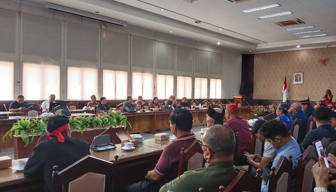 Inginkan Putra Daerah Berkompetisi di Pilkada 2024, DPRD Kalteng Terima Audiensi Ormas Dayak