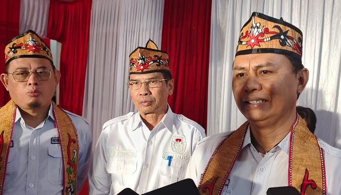 Tahap Pendaftaran di KPU Kalteng Berlangsung Sukses, Selanjutnya Pemeriksaan Kesehatan Pasangan Calon