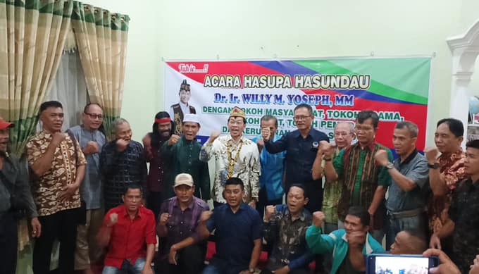 Puluhan Tokoh Masyarakat Optimis Menangkan Willy-Habib di Kotim 
