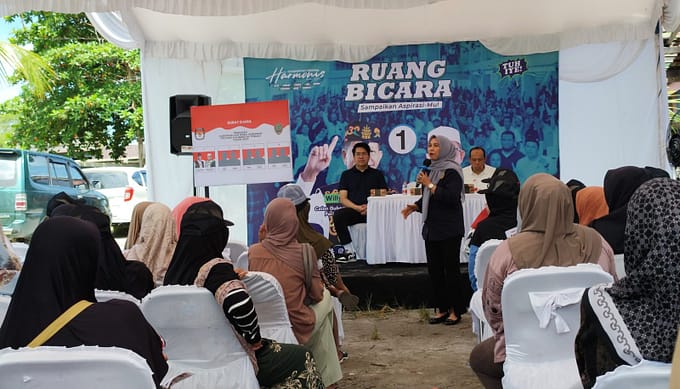 Fokus terhadap Pembangunan Infrastruktur dan Pendidikan, Tim Pemenangan Willy-Habib Kembali Menggelar Dialog Ruang Bicara